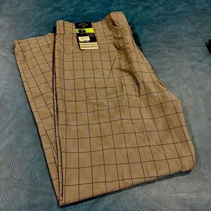 Calloway Golf Pants - dark grey - new with tags 44x34
